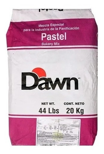 20 Kg Harina Dawn Muffin De Vainilla Excelente Calidad