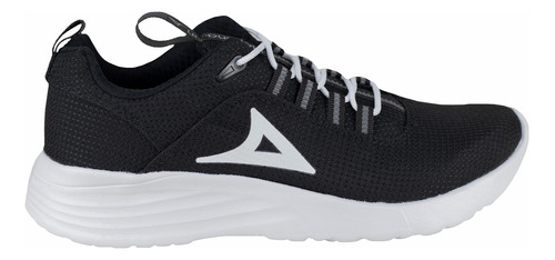 Tenis Pirma Running Para Mujer 0248 Negro Blanco Para Trotar