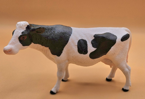 Figura Vaca Frison 10juguete Plástico Regalo Colección Niño