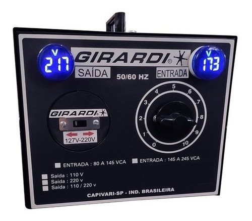 Transformador Regulador Girardi P/ Bombas 440 X 440v 5000 W 