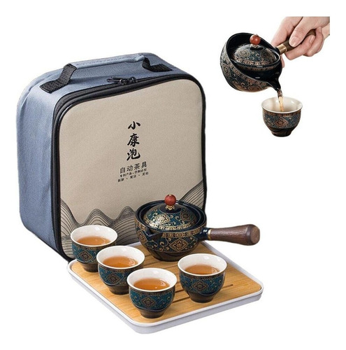 Juego De Té   De Porcelana Chino/japonés,  De Tetera Po Jdt