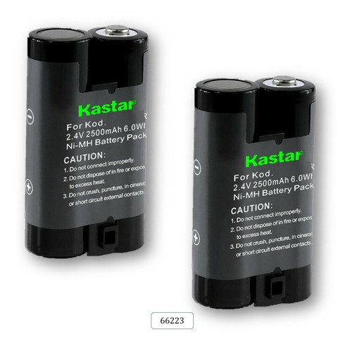 (2) Baterias Mod. 66223 Para Kodak Easy Share Dx4530