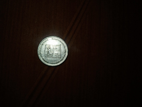 Moneda Venezolana 1965 50 Céntimos 