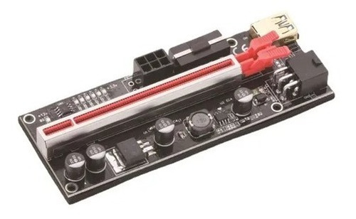 Riser Mineria Pci Express 1x A 16x Para Mas Tarjetas Grafica