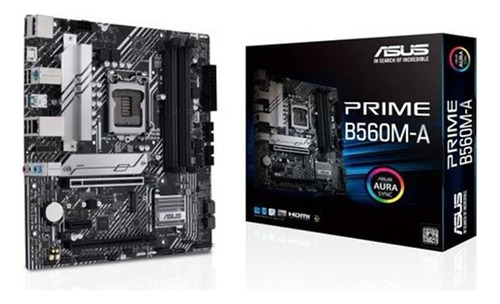 Motherboard Asus Prime Rgb B560m-a Intel Lga1200 10-11 Ddr4