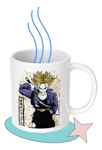 Taza Tazon Mug Dragon Ball Trunks