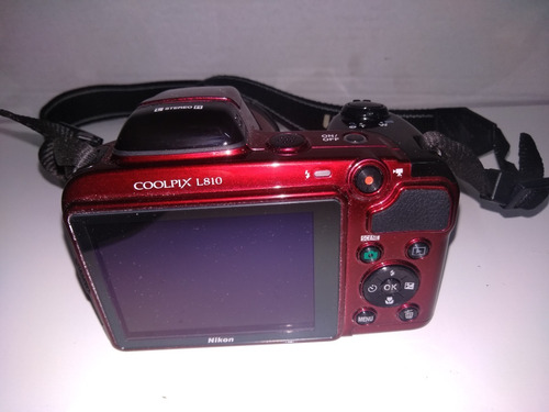 Câmera Nikon Coolpix L810 16.1 Mp Seminova + Cartão 16gb