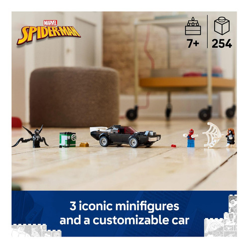 Lego Marvel Spider -man Vs Venom Muscle Car Toy Building Y