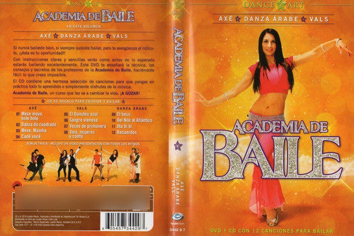 Dvd + Cd  Academia De Baile  Axe-danza Arabe-vals 