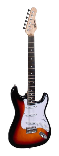 Guitarra Elétrica Stratocaster Winner Wgs Sb Escala Escura