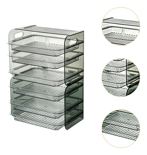 Rejilla Para Platos Laterales, Bandeja Para Verde 6 Capas.