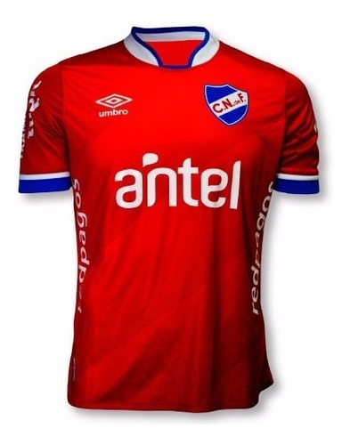 Camiseta Remera Roja Oficial Nacional Umbro 2015 Con Sponsor