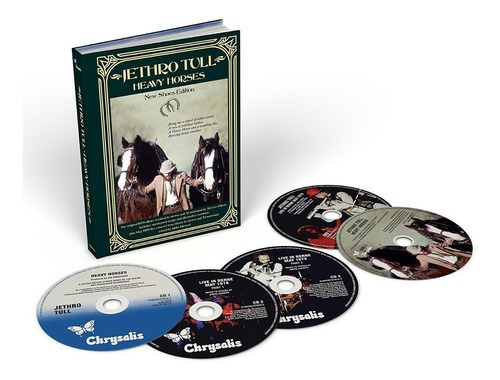 Jethro Tull Heavy Horses New Shoes Edition 3 Cd + 2 Dvd
