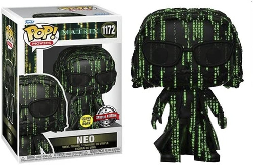 Muñeco Neo Funko Pop! Movies Matrix En Vinilo Diversión