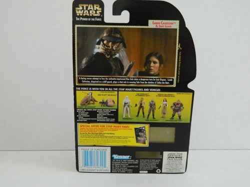 Outlet Kenner Star Wars Freeze Frame Lando As Skiff Guard