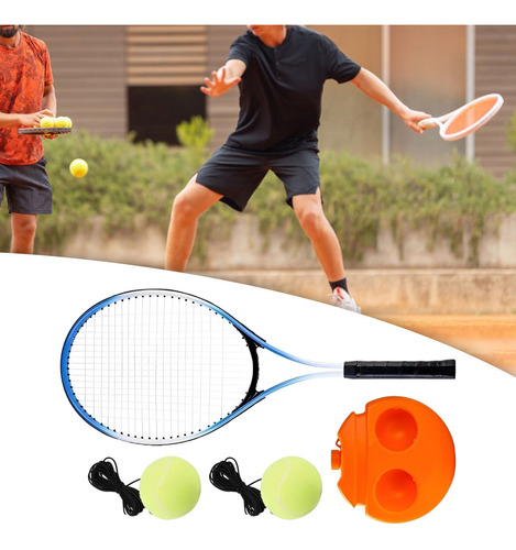 Entrenador De Tenis, Pelota De, Raqueta Individual 2 Bolas