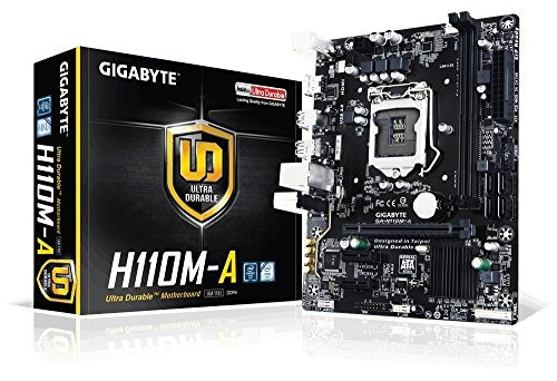 Gigabyte Lga1151 Intel H110 Micro Atx Ddr4 Motherboard,