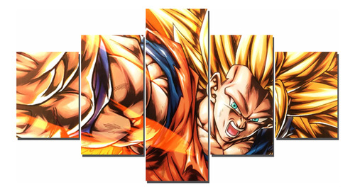 Cuadros Decorativos Dragon Ball 134x72cm Goku