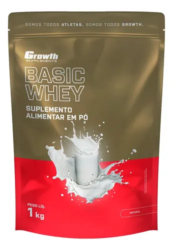 Growth Basic Whey 1kg Natural