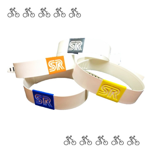 Imagen 5 de 8 de Tira Banda Bicicleta Accesorio Sujeta Pantalones Seguridad