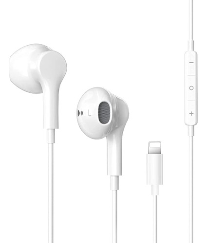 Auriculares iPhone Con Conector Lightning, Auriculares Con C