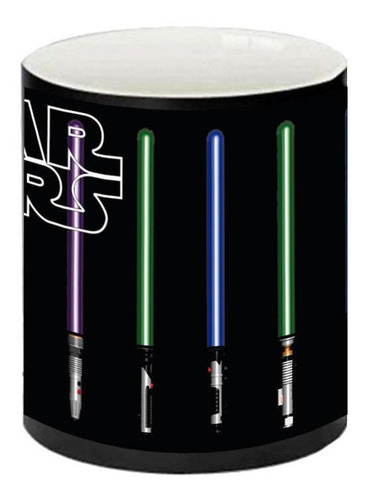 Imagen 3 de 7 de Taza Magica Star Wars Espadas