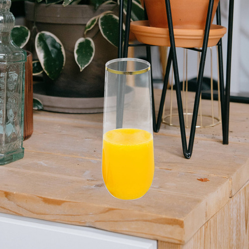 Vasos De Vidrio De Plástico, 4 Unidades, Vasos De Jugo, Vaso