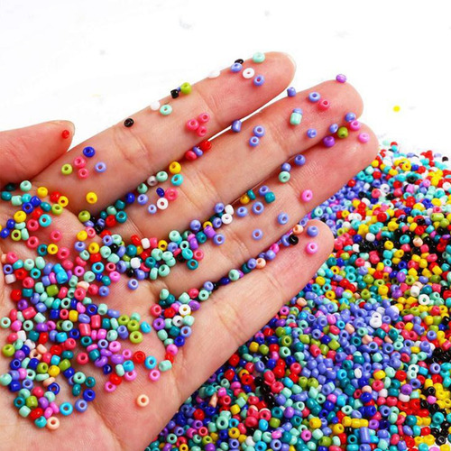 7226pcs 3 Mm Perlas De Semillas De Vidrio Para Hacer Joyas