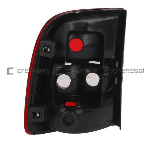 Faro Trasero Vw Saveiro G5 10/13 Color Fume Izquierdo