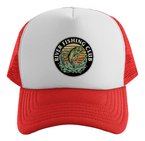 Gorra Trucker River Fishing Club Estampada