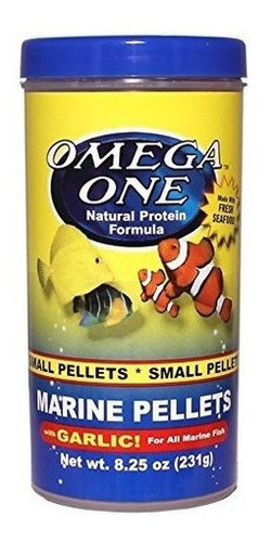 Omega One Garlic Marine Pellets  Pequeño Hundimiento 8.25oz