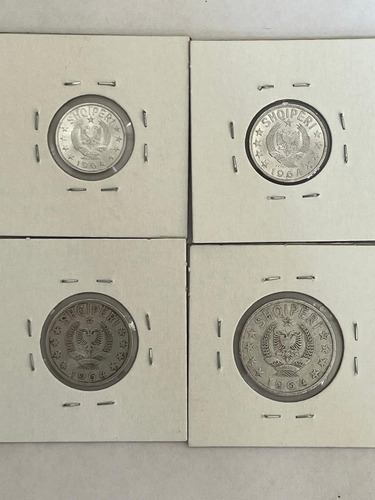 Set Albania 5 A 50 Qindarka 1964 4 Pzas