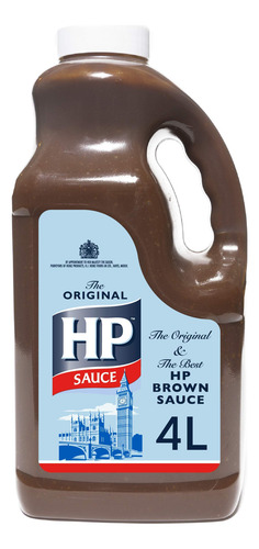 Salsa H P 4 Litros Botella 4.83 Kg