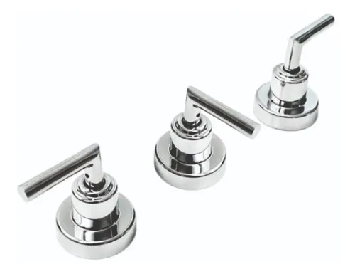 Griferia Ba o Completa Cierre Ceramico Aqualaf Aukan Lever