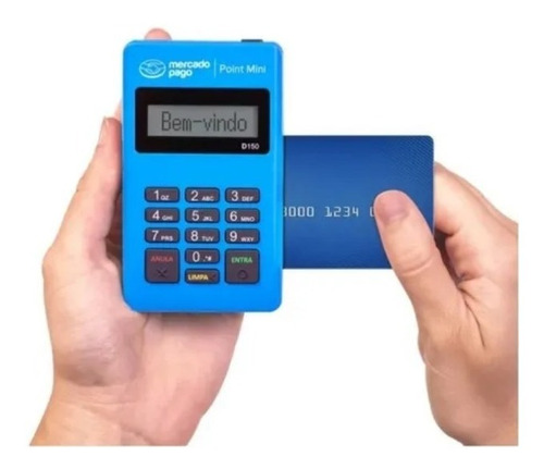 Imagem 2 de 4 de Máquina De Cartão Crédito E Débito Point Mini - Mercado Pago