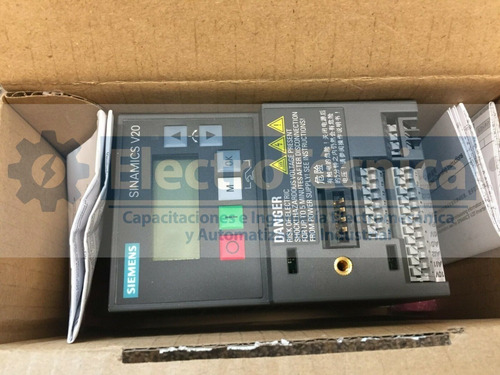 Imagen 6 de 7 de Variador De Frecuencia Siemens Sinamics V20 0.5 A 30 Hp