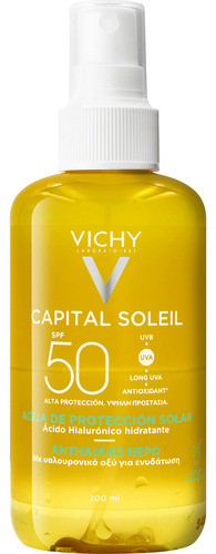 Vichy Capital Soleil agua protectora solar hidratante fps50 200mL