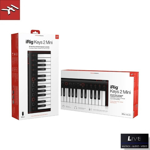 Irig Keys 2 Mini 25 Controlador Midi/usb + Garantía