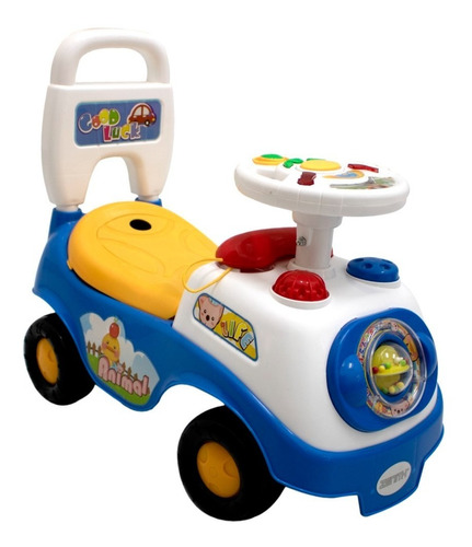 Carro Montable Para Bebé/niño Musical Y Didáctico Color Blanco