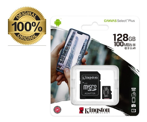 Cartão De Memória 128gb Sdcs2 Canvas Select Plus Original