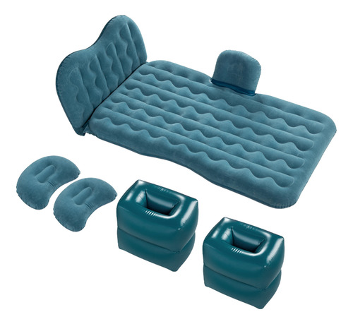 Cama Inflable Para Coche, Flocado, Asiento Trasero, Suv, Cam