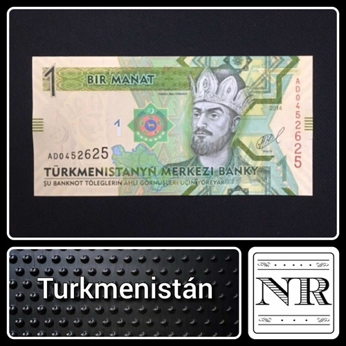 Turkmenistan - Asia - 1 Manat - Año 2014 - Unc - P# 29 B