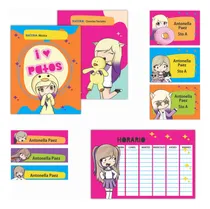 Comprar Kit Imprimible Etiquetas Escolares - Lyna Vallejos