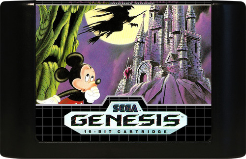 Cartucho Juego Castle Of Illusion Sega Genesis 16 Bits