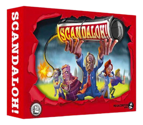 Scandaloh Juego De Mesa En Español Megacorpin