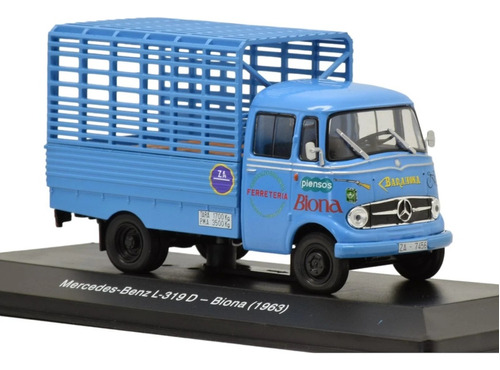 Camion De Reparto Mercedes Benz L-319 D Biona 1963 Esc. 1:43