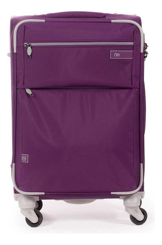 Maleta Cloe Vertical De 20 Pulgadas Color Morado