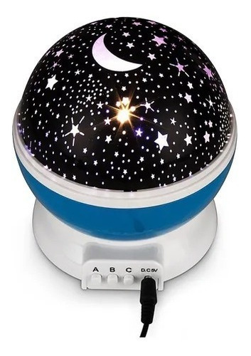Estrella Proyector Lámpara Rotatoria Led Luz Bebé Niños