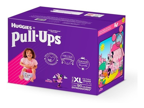 Calzones Entrenadores Huggies Pull-ups Niña Talla Xl Cst