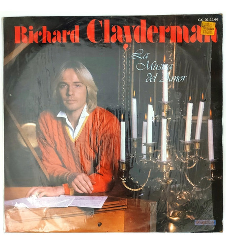 Richard Clayderman - La Musica Del Amor  Lp